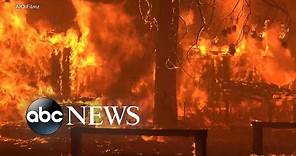 Dixie Fire causes massive destruction to California town l GMA