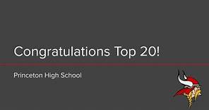 Princeton High School (OH) Class of 2022 - Top 20