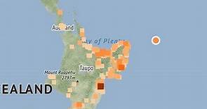 Watch: Tsunami waves hitting New Zealand