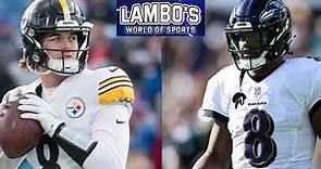 AFC North Battle| Steelers vs Ravens| Lamar Jackson vs Kenny Pickett
