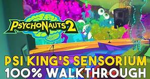 Psychonauts 2 Psi King's Sensorium 100% Walkthrough (All Collectible Locations)