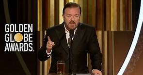 Ricky Gervais Opening Monologue Golden Globes 2020