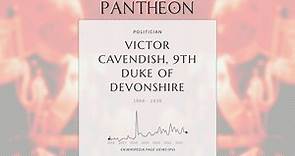 Victor Cavendish, 9th Duke of Devonshire Biography - British politician