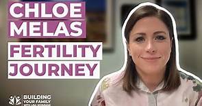 Today Show Chloe Melas fertility journey | Building your family