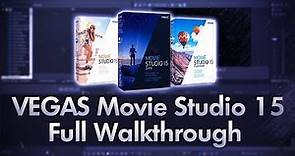 Vegas Movie Studio 15 Released! (Full Walkthrough)