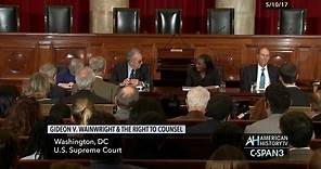 Gideon v. Wainwright and the Right to Counsel