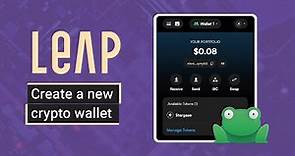 Install And Create A Leap Wallet | Tutorial