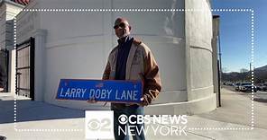 Larry Doby Lane unveiled in Paterson near Hinchliffe Stadium