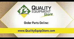 Order John Deere Parts Online with Quality Equip Store