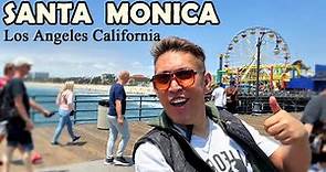 Como es el Muelle de Santa Monica en Los Ángeles California