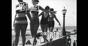 1920s Bathing Suit Fashion (Silent)