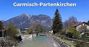 🇩🇪 Garmisch-Partenkirchen Walking Tour 🇩🇪 | Visit Garmisch-Partenkirchen | Ludwigstrasse | Bavaria