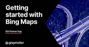 Getting started with Bing Maps