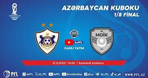 Azərbaycan Kuboku 2023/2024 1/8 final "Qarabağ" - MOİK