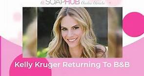 Kelly Kruger Announces Her Return to The Bold and the Beautiful