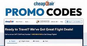Cheapoair Promo Codes - TOP 3 COUPONS (2024)