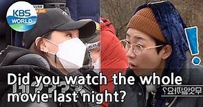 Did you watch the whole movie last night? (2 Days & 1 Night Season 4) | KBS WORLD TV 210214