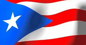 Flag of Puerto Rico - Bandera de Puerto Rico