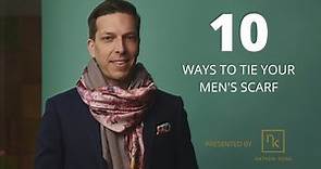 10 stylish ways to wear a men's scarf | Nathon Kong