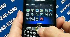 Blackberry 8350i Curve - Erase Cell Phone Info - Delete Data - Master Clear Hard Reset
