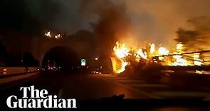 Incendie en Italie : décrivant des "montagnes brûlées", ces Siciliens dénoncent "l'abandon du gouvernement"