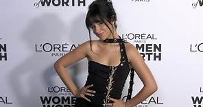 Camila Cabello 2023 L’Oréal Paris’ Women of Worth Gala Black Carpet Fashion
