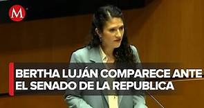 Bertha Alcalde Luján comparece ante el Senado para ser ministra de la Corte