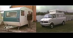 Vintage Camping | Retro Caravan | Camper Vans | Drive in | 1977
