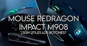 Es útil tantos botones en un MOUSE GAMER ? Review Redragon M908