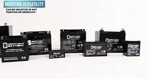 MIGHTY MAX BATTERY 12-Volt 150 AH Rechargeable Sealed Lead Acid SLA Battery ML150-12