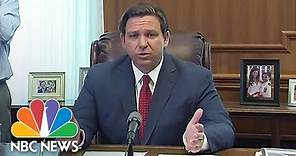 Florida Governor Issues Statewide Stay-At-Home Order | NBC News