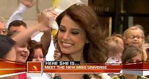 Stefania Fernandez, Miss Universe 2009 on NBC's Today Show