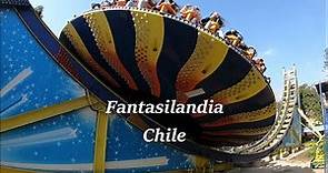 Fantasilandia amusement park in Santiago, Chile
