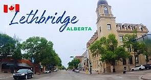 Tour around City of LETHBRIDGE, Alberta | Canada [4K] - Alberta’s 3rd largest city