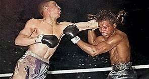 Sugar Ray Robinson vs Randy Turpin 1 - Full Fight Restored & Colorized