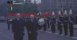 Chile 1964 - Visita del presidente alemán Heinrich Lübke