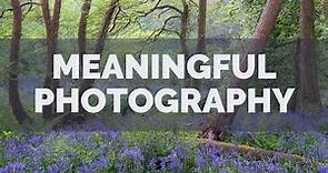 How I make Photos with Meaning