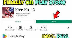 Free Fire 2 Official Game Released | Free Fire 2 | Games with Shubh