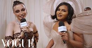 Mindy Kaling Breaks the 4th Wall With Emma Chamberlain | Met Gala 2024 With Emma Chamberlain