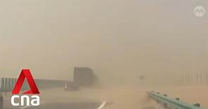 At least 409 million people in China affected by severe sandstorm