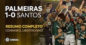 Palmeiras vs Santos FC [1-0] | FINAL | PALMEIRAS CAMPEÃO | Libertadores 2020 | HIGHLIGHTS COMPLETO
