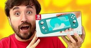O NOVO SWITCH!!! - Nintendo Switch Lite