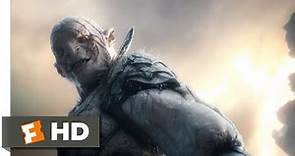 The Hobbit: The Battle of the Five Armies - Azog's Demise Scene (9/10) | Movieclips