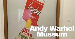 Andy Warhol Museum walkthrough summer 2023