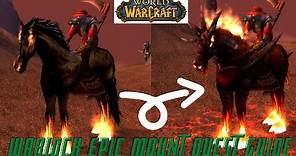 World of Warcraft Classic - Warlock Epic Mount Quest Guide