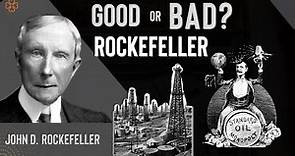John D. Rockefeller - Good or Bad. History of John D. Rockefeller