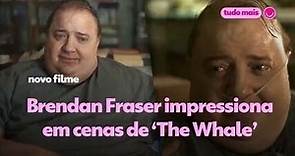 Cenas de Brendan Fraser em novo filme, 'The Whale'