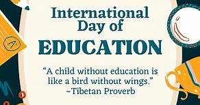 Happy International Day of Education! | Red Dog Children's Museum
