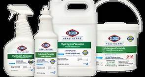 Clorox Healthcare® Hydrogen Peroxide Cleaner Disinfectants | CloroxPro