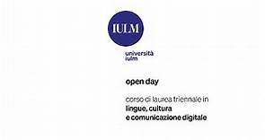 IULM Open Day - Lingue, cultura e comunicazione digitale